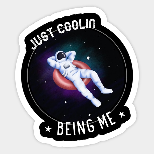 The just coolin Edition. Sticker by The Cavolii shoppe
